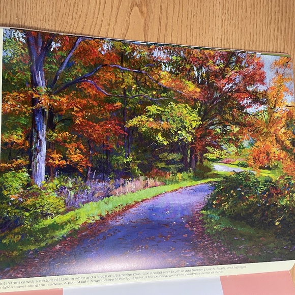 How to Draw & Paint Seasons David Lloyd Glover Acrylic Art Book Step by Step - Picture 6 of 7